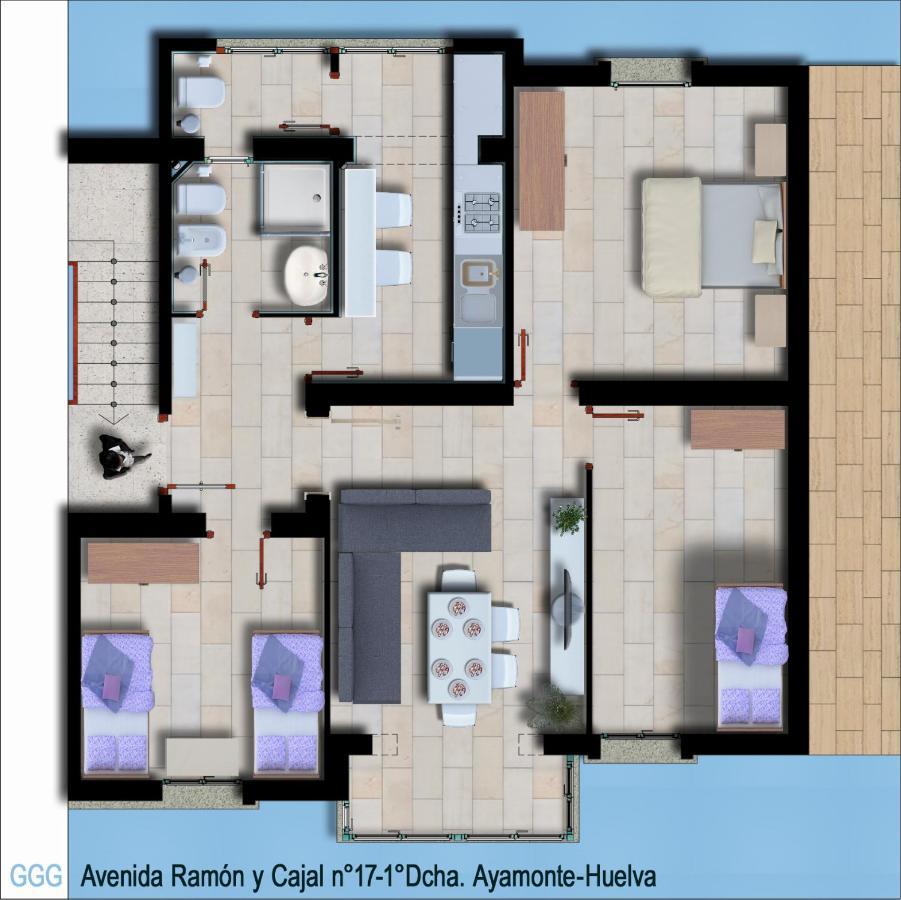 Ayamonte Deluxe Apartment Luaran gambar
